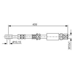 Brake Hose BOSCH 1987476644 OE Ref 90495787