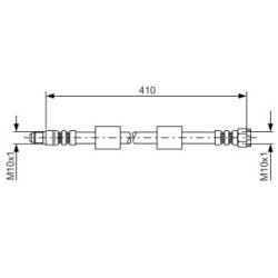 Brake Hose BOSCH 1987476650 OE Ref 34 32 1 164 002