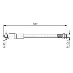 Brake Hose BOSCH 1987476666 OE Ref 4806 23