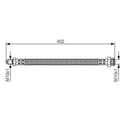 Brake Hose BOSCH 1987476667 OE Ref 4806 26