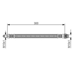 Brake Hose BOSCH 1987476679 OE Ref 4806 68