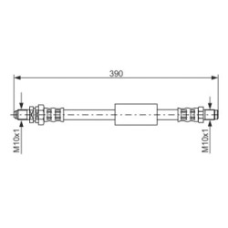 Brake Hose BOSCH 1987476840 OE Ref 1121467