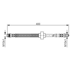 Brake Hose BOSCH 1987476844 OE Ref 4806 83