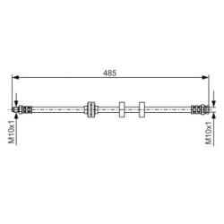 Brake Hose BOSCH 1987476860 OE Ref 46448474
