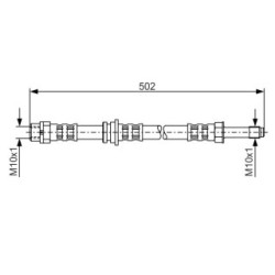 Brake Hose BOSCH 1987476971 OE Ref T06020