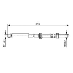 Flexible de frein BOSCH 1987481179 pour FORD FOCUS OE 1328519 BOSCH