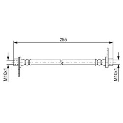 Brake Hose BOSCH 1987481585 OE Ref 4650B625