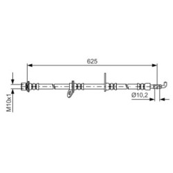 Brake Hose BOSCH 1987481594 OE Ref 9094702G44