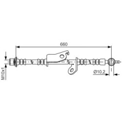 Brake Hose BOSCH 1987481640 OE Ref 90947W2012