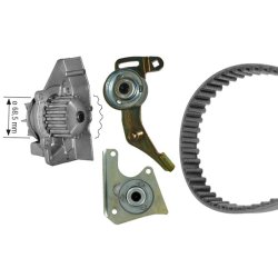 Kit pompe à eau et courroie de distribution BOSCH 1987946437 pour CITROËN, FIAT et plus encore...
