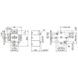 Support de relais BOSCH 3334485041 BOSCH