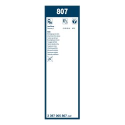 Wiper Blade BOSCH 3 397 005 807 OE Ref DKC100960