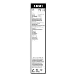 Essuie-glace BOSCH 3397007868 pour LADA, RENAULT, référence d'origine 288900432R BOSCH