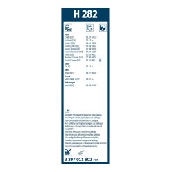 Wiper Blade BOSCH 3 397 011 802 OE Ref 1476921