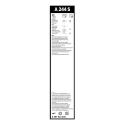 Wiper Blade BOSCH 3 397 014 244 OE Ref 5NB998002