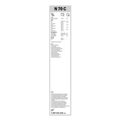 Essuie-glace BOSCH 3397015410 pour DENNIS, FORD, MAN, MERCEDES et plus encore... BOSCH