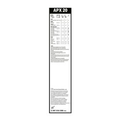 Essuie-glace BOSCH 3397016308 pour AUDI, BMW, JAGUAR, MERCEDES et plus encore... BOSCH