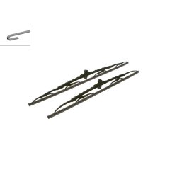 Essuie-glace BOSCH 3397118307 pour BMW, CHEVROLET, FIAT, HONDA et plus encore... BOSCH