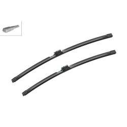 AEROTWIN J.E.T FLAT BLADE SET 650 600 (Flat Wiper Blades) BOSCH A005J