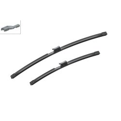 AEROTWIN J.E.T FLAT BLADE SET 650 475 (Flat Wiper Blades) BOSCH A008J