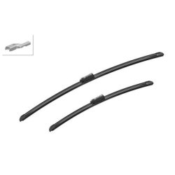 AEROTWIN FLAT BLADE SET 650 475 (Flat Wiper Blades) BOSCH A871S