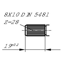 Moteur d'essuie-glace BOSCH F006B20098 BOSCH