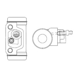 Wheel Brake Cylinder BOSCH F026002357 OE Ref 47550 35160