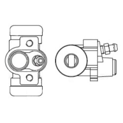 Cylindre de frein de roue BOSCH F026002384 pour SUZUKI ALTO, IGNIS, WAGON BOSCH