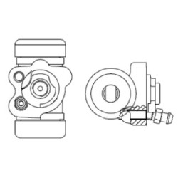 Wheel Brake Cylinder BOSCH F026002393 OE Ref 47570 47010