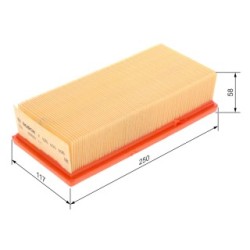 Filtre à air BOSCH F026400006 pour MITSUBISHI, SMART COLT, FORFOUR BOSCH