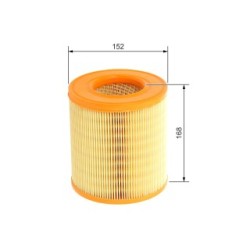 Filtre à air BOSCH F026400027 pour AUDI A6 OE 4F0133843A BOSCH