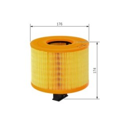 Air Filter BOSCH F026400029 OE Ref 7 536 006