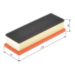 Filtre à air BOSCH F026400036 pour ALFA ROMEO, FIAT, FORD, LANCIA OE 55192012 BOSCH