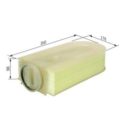 Air Filter BOSCH F026400133 OE Ref 651 094 00 04