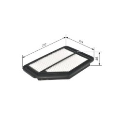 Filtre à air BOSCH F026400159 pour HONDA CR-V, FR-V OE 17220-RMA-E00 BOSCH