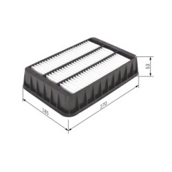 Air Filter BOSCH F026400200 OE Ref 1444 RU