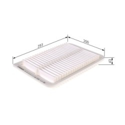 Filtre à air BOSCH F026400218 pour LEXUS, TOYOTA ES, CAMRY, VENZA OE 1780128030 BOSCH