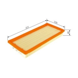 Air Filter BOSCH F026400258 OE Ref 50515279