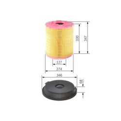 Air Filter BOSCH F026400288 OE Ref A 003 094 95 04