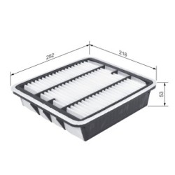 Air Filter BOSCH F026400306 OE Ref 1780150030