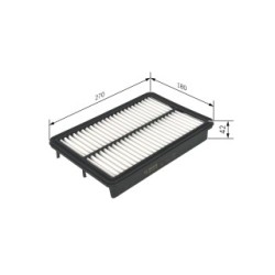 Filtre à air BOSCH F026400347 pour MAZDA OE PEAR133A0 BOSCH