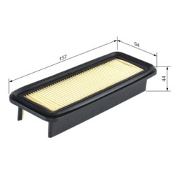 Filtre à air BOSCH F026400361 pour NISSAN MICRA, REMARQUE OE AY120NS060 BOSCH