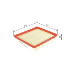 Air Filter BOSCH F026400375 OE Ref 13 71 8 507 320