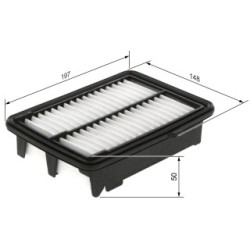 Air Filter BOSCH F026400384 OE Ref 17220-5R0-008