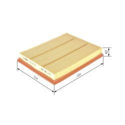 Air Filter BOSCH F 026 400 390 OE Ref 9194405