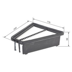 Air Filter BOSCH F026400417 OE Ref 82 01 069 869