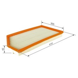 Filtre à air BOSCH F026400468 pour MERCEDES OE A6540940004 BOSCH