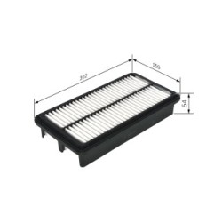 Air Filter BOSCH F026400521 OE Ref 28113 4D000