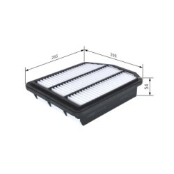 Air Filter BOSCH F026400522 OE Ref 28113 2G300