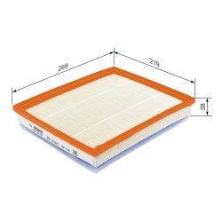 Filtre à air BOSCH F026400525 pour BMW OE 13718616909 BOSCH